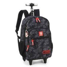 MOCHILA RODA ENALDINHO PRETO - LUXCEL