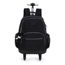 MOCHILA 4 RODAS 360 GRAUS PRETO UP4YOU - LUXCEL