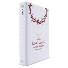 Bíblia King James Atualizada de Estudo Capa Dura Feminina Coroa Espinhos com 1856 pags formato 16x23