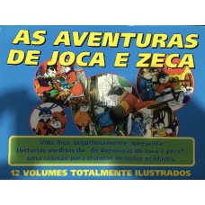 Aventuras de Joca e Zeca Box com 12 volumes