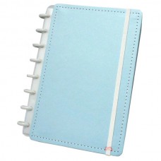 caderno Inteligente 80F A5 Pastel Azul