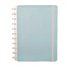 Caderno Inteligente 80F Grande Pastel Azul