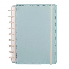 Caderno Inteligente 80F Médio Pastel Azul