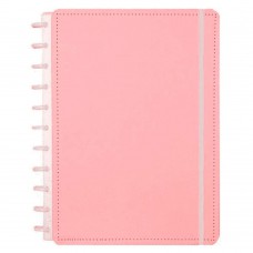 Caderno Inteligente 80F Grande Pastel Rosa
