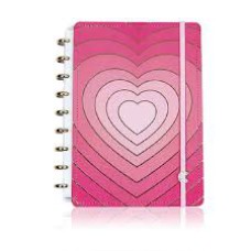 CADERNO INTELIGENTE GOLDEN LOVE - MEDIO