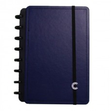 Caderno Inteligente 80F A5 Azul Escuro