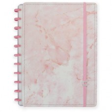 Caderno Inteligente 80 Folhas Pink Marble
