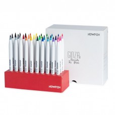 CANETA BRUSH PEN NEWPEN GINZA PRO  30 CORES