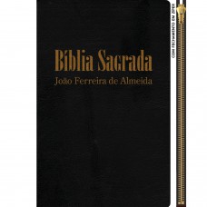 Bíblia RC gigante - Capa zíper preta