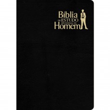 Bíblia devocional do homem - Luxo NVI Preta