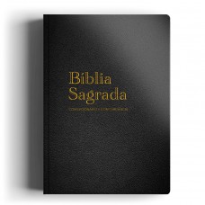 Bíblia RC gigante - Capa semi luxo preta