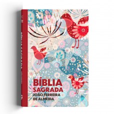 Bíblia RC grande - 1 Cor capa especial - Estampa pássaros