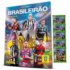 Brasileirão - Cartela 6 Envelopes com 5 Cromos