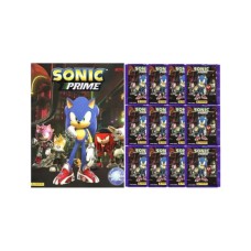 Sonic Prime - Blister Cartela com 6 Envelopes