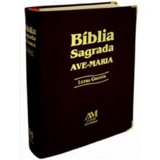 Bíblia letra grande - preta