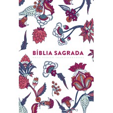 Bíblia NVT Letra Grande - Indian Flowers Branca
