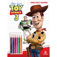 Toy Story - Ler e colorir com Blister