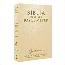 BIBLIA DE ESTUDO JOYCE MEYER  BEGE