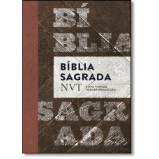 Bíblia Sagrada - Nvt - Madeira Letra Normal