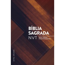 Bíblia NVT - Madeira triângulos