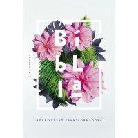 Bíblia NVT - Flores tropicais