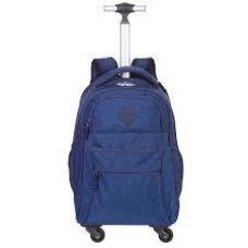MOCHILA 4 RODAS SESTINI ROLLING  AZUL