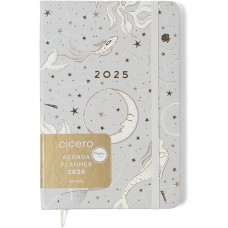 Agenda Planner Ciceros 2025 Astral Semanal 14X21 Maré Off White, Cicero