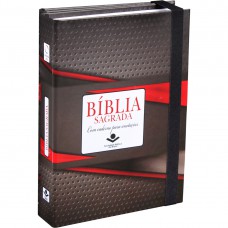 Bíblia Sagrada com caderno para anotações - Capa tradicional