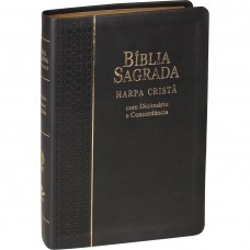 Bíblia Sagrada ARC Letra Grande com Harpa Cristã