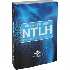 Bíblia de Estudo NTLH - Capa Azul