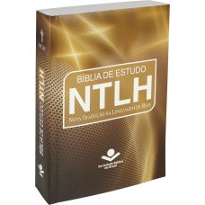 Bíblia de Estudo NTLH - Capa Âmbar