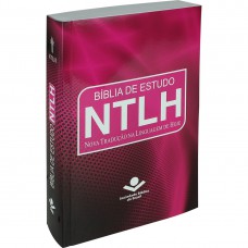 Bíblia de Estudo NTLH - Capa Pink