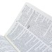 Bíblia Sagrada Letra Grande com Harpa Cristã e índice - Capa couro sintético Rosa com zíper