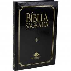 Bíblia Sagrada Almeida Revista e Corrigida - Capa Preta