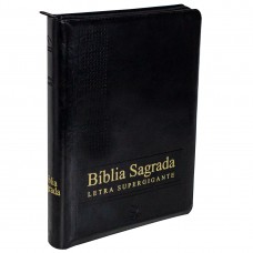 Bíblia Sagrada Letra Supergigante com índice e zíper