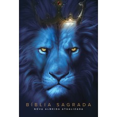 Bíblia NAA Leão azul