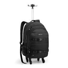 MOCHILA NOTEBOOK 19 COM RODAS  PRETO - SEANITE