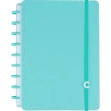 CADERNO INTELIGENTE MEDIDO  ALL AQUAMARINE 80 FOLHAS