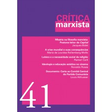 Crítica Marxista - Vol. 41 - Ano 2015