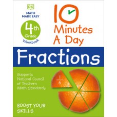 10 Minutes a Day Fractions, 4th Grade