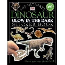 Ultimate Sticker Book: Glow in the Dark: Dinosaur