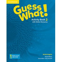 Guess What! 2 Activity Book With Online Resources - English British