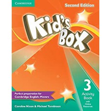 Kids Box 3 Activity Book With Online Resources - 2Nd Ed - British