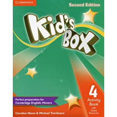 Kids Box 4 Activity Book With Online Resources - 4Nd Ed - British