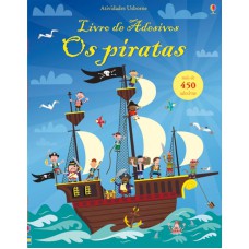 Os piratas : Livro de adesivos