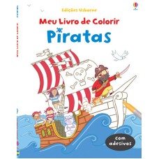 Piratas : Meu livro de colorir