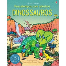 Dinossauros : Passatempos com adesivos