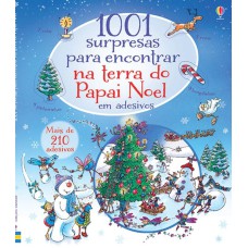 1001 surpresas para encontrar na terra do Papai Noel em adesivos