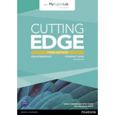 Cutting Edge 3rd Edition Pre-Intermediate Students'''' Book with DVD and MyEnglishLab Pack