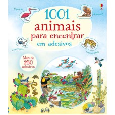 1001 animais para encontrar em adesivos